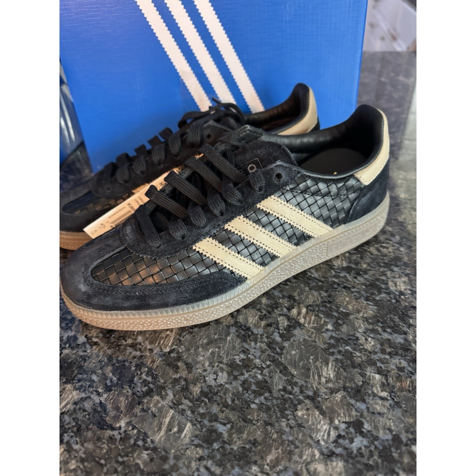 Adidas Handball Spezial Shoes 'Black' Ki8688 Shoes, Sneakers Sz 5 M 6.5 W. Nwb